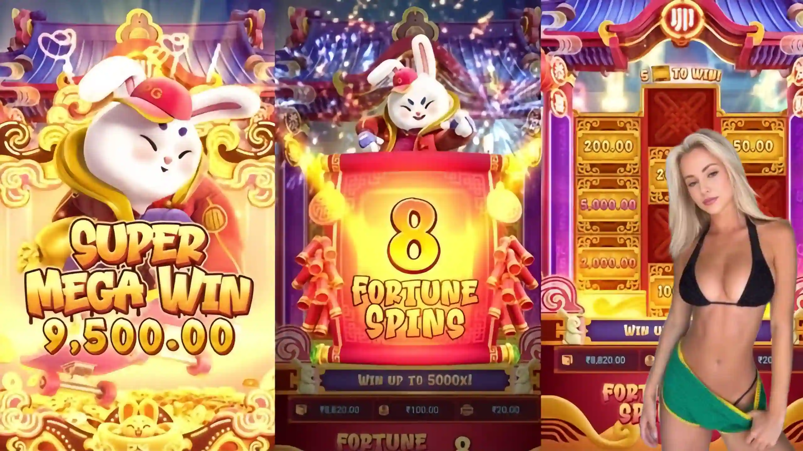 Wild Expansivo Fortune Rabbit qqqjogo - Coelho Dourado que Expande